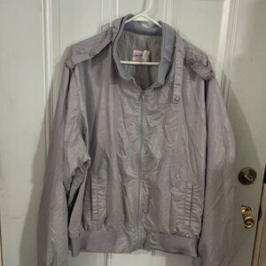 Four Seasons gray zip front windbreaker size XXL 50-52
